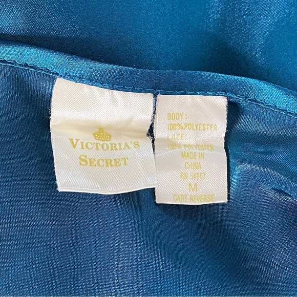 Victoria’s Secret Gold Label Teal Gown Lingerie - Picture 9 of 9